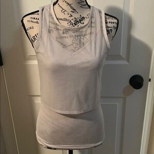 Nike Sleeveless Mesh Sports Top Tennis